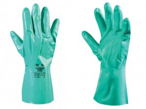 Nitrichem Nitrile Chemical Resistant Gloves - Green