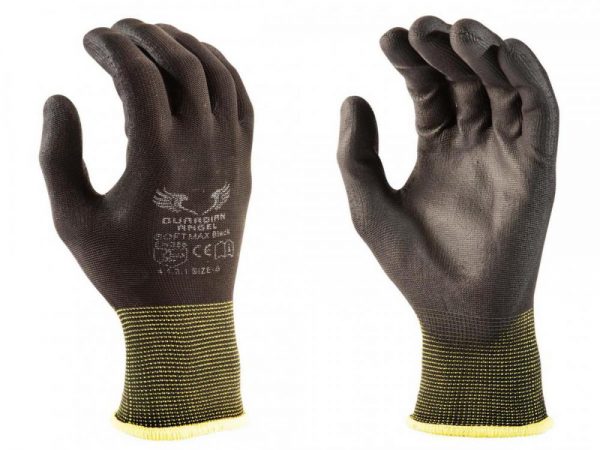 Softmax Black Gloves